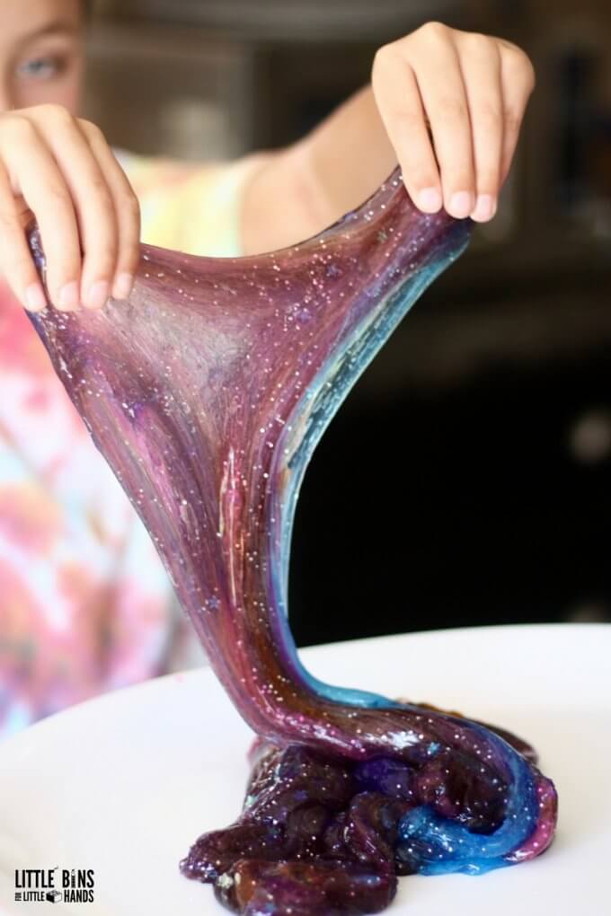 stretchy galaxy slime recipe