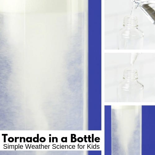 Tornado in a bottle weather activity