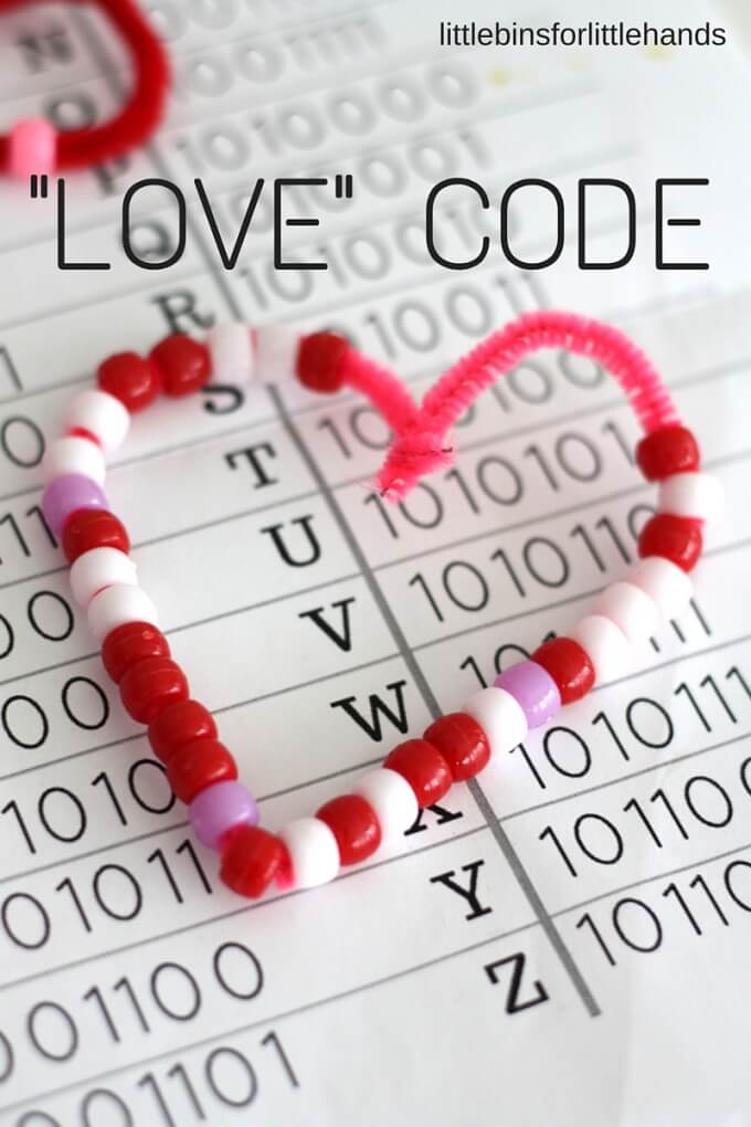 Valentines Day Coding Activity LOVE