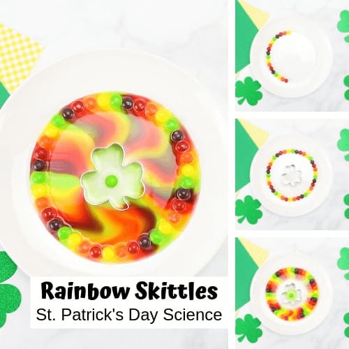 St Patricks Day Skittles Rainbow