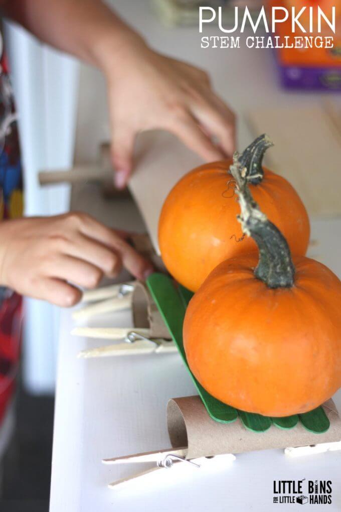 Pumpkin STEM Challenge Build A Gate Or Structure