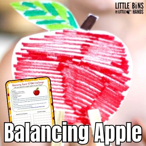 Physics Fun With Balancing Paper Apple