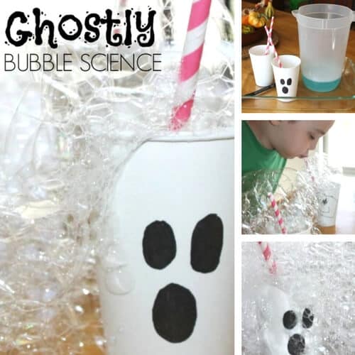Halloween Bubbles Ghost Activity