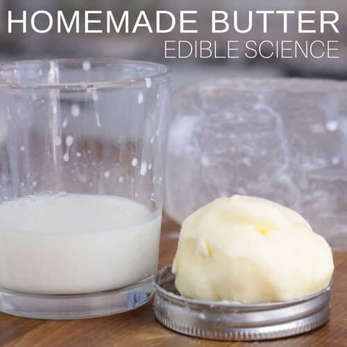 Homemade Butter In A Jar