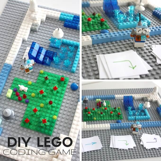 LEGO Computer Coding for Kids DIY Game with Bit the Bot