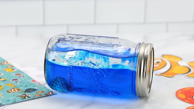 ocean in a jar