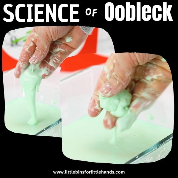 make oobleck from cornstarch and water