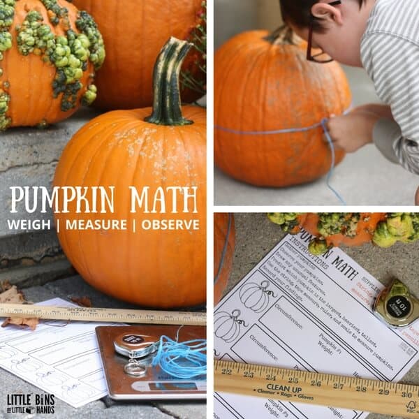 Pumpkin Math Activities For Kids