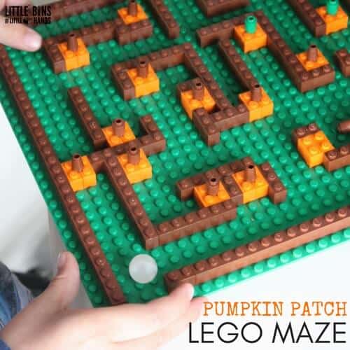 Pumpkin Patch LEGO Marble Maze