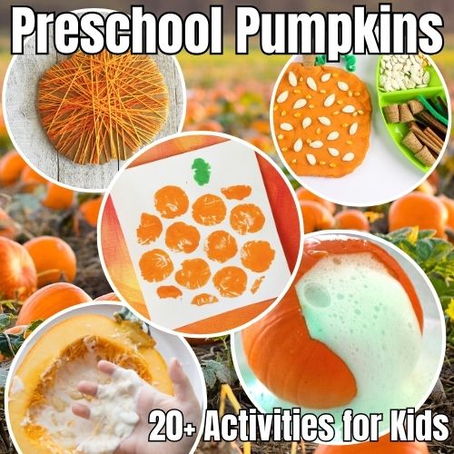 Pumpkin Activities for Preschool and Kindergarten