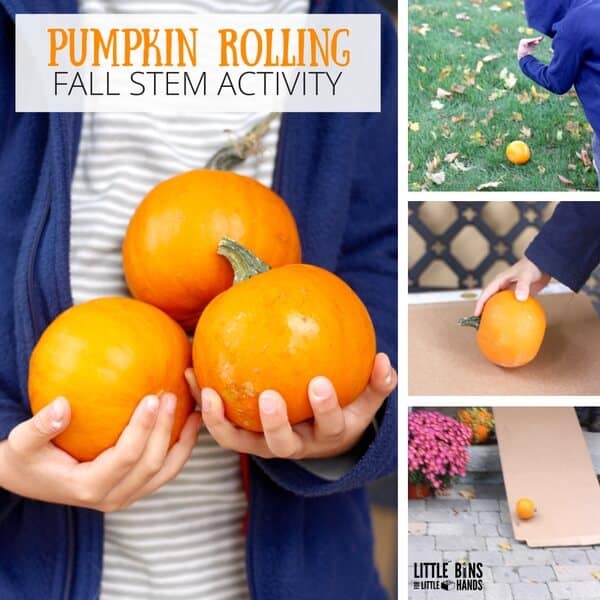 Rolling Pumpkins STEM Activity
