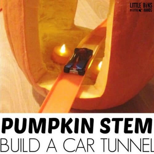 Hot Wheels Pumpkin Tunnel STEM Challenge