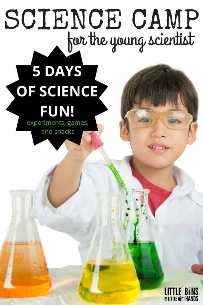 Summer Science Camp Experiments for the Young Scientist Week Long Experiments