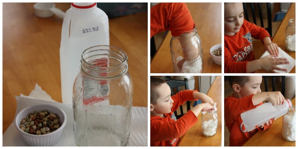 Seed Jar Set Up