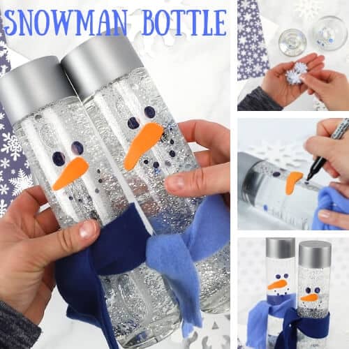 Make A Snowman Sensory Bottle