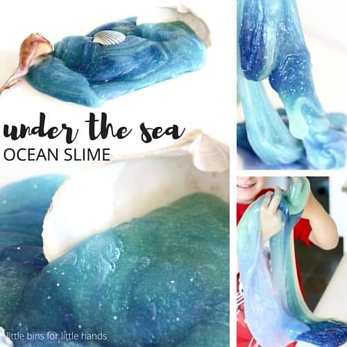 Make Ocean Slime For Under The Sea Fun