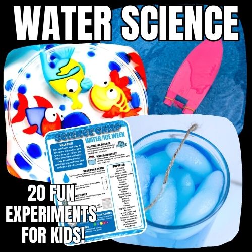 30 Easy Water Experiments For Kids