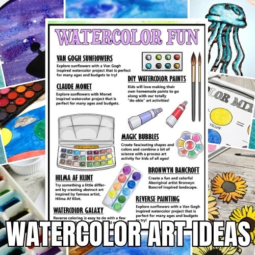 15 Watercolor Art Projects For Kids