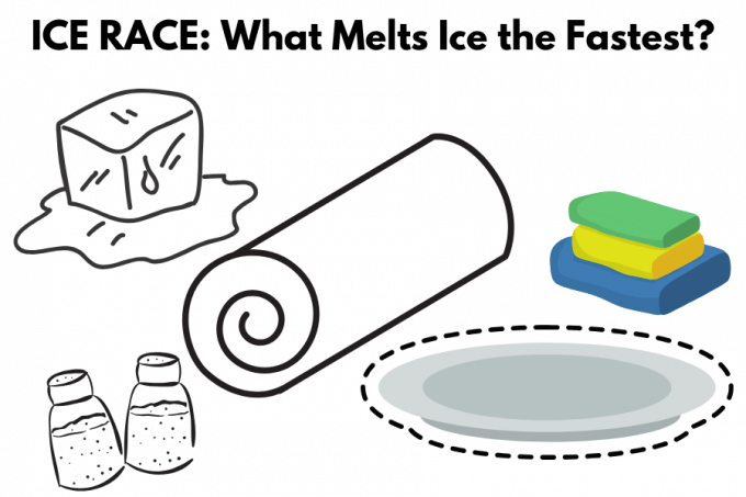 Ice STEM Challenge, what melts ice the fastest