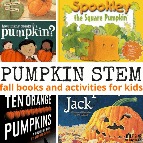 Pumpkin Books & Activities for Fall STEM